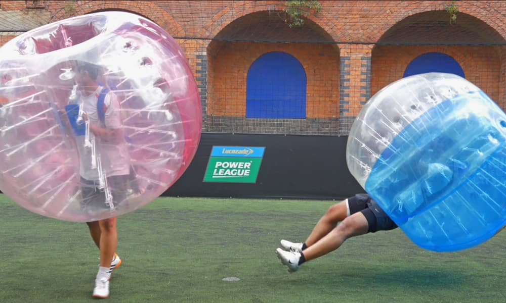 zorb bubble football