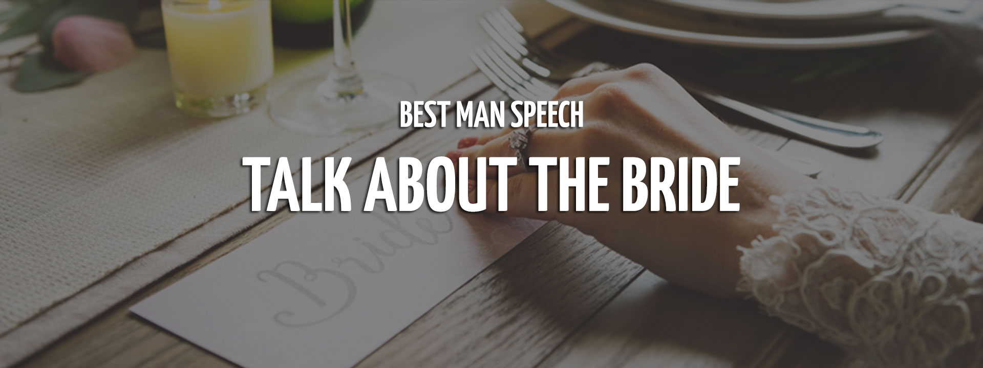 best man speech bride